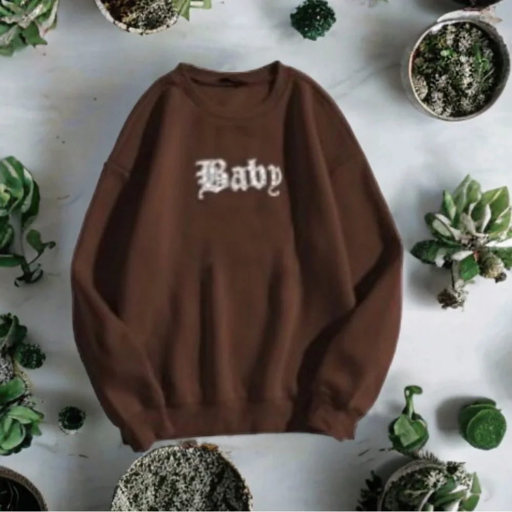 BUNDLE! 2 for 1- Sweatshirts- Dividend-Shein-Graphic -Grey-Brown-EUC-SzM-Cozy!🍂 - Picture 8 of 12